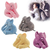 40/60cm Fashion Baby Animal Plush Elephant Doll Stuffed Elephant Plush Soft Pillow Kid Toy Children Room Bed Decoration Toy Gift - Love My Store Online