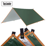 4x3m 3x3m Awning Waterproof Tarp Tent Shade Ultralight Garden Canopy Sunshade Outdoor Camping Hammock Rain Fly Beach Sun Shelter - Love My Store Online
