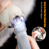 Professional Pet Nail Clipper Scissors Pet Dog Cat Nail Toe Claw Clippers Scissor LED Light Nail Trimmer for Animals Pet Supplie - Love My Store Online