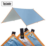 4x3m 3x3m Awning Waterproof Tarp Tent Shade Ultralight Garden Canopy Sunshade Outdoor Camping Hammock Rain Fly Beach Sun Shelter - Love My Store Online