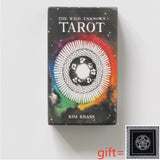 new Tarot deck oracles cards mysterious divination witches tarot cards for women girls cards game board game - Love My Store Online