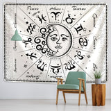 Tarot Card Tapestry Wall Hanging Astrology Divination Bedspread Beach Matwitchcraft Mandalay Hippie Mandalas Brujeria - Love My Store Online