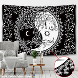 Tarot Card Tapestry Wall Hanging Astrology Divination Bedspread Beach Matwitchcraft Mandalay Hippie Mandalas Brujeria - Love My Store Online