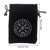 Velvet 12 Constellation Tarot Card Storage Bag Board Game Card Mini Drawstring Package Board Game Tarot Storage Bag - Love My Store Online