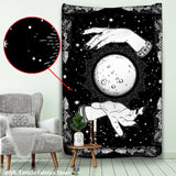 Tarot Card Tapestry Wall Hanging Astrology Divination Bedspread Beach Matwitchcraft Mandalay Hippie Mandalas Brujeria - Love My Store Online